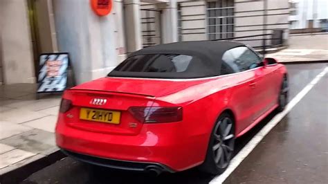 Red Audi A5 Convertible Walkaround - YouTube