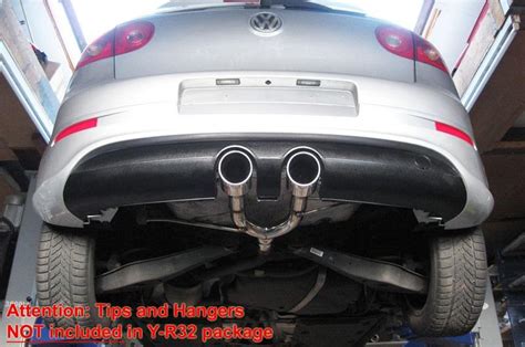 VW Golf Mk5 (1K) '04-'08: VW Golf 5 R32 Y Pipe for Custom Exhausts 2x54