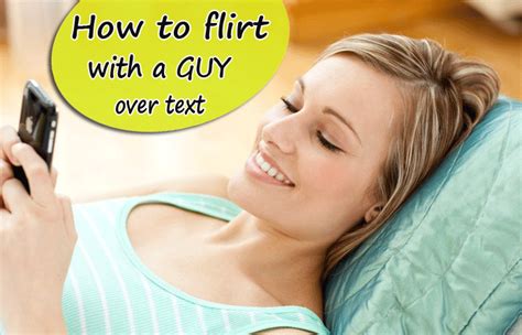 13 tips to flirt with a guy over text without being obvious!!! Flirting ...