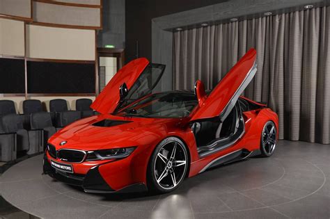 BMW i8 Protonic Red Edition Gets Upgraded in Abu Dhabi | Bmw i8, Bmw ...