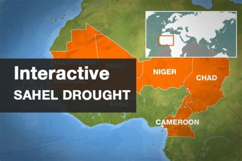 Interactive: Mapping the Sahel drought | News | Al Jazeera