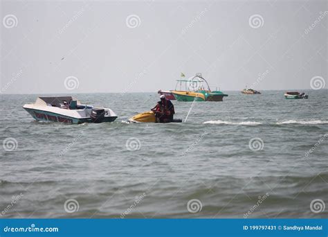 Water Sports at Baga Beach, Goa Editorial Photo - Image of popular ...