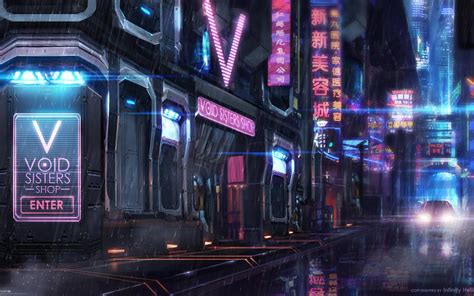 3840x2400 Cyberpunk Street 4k HD 4k Wallpapers, Images, Backgrounds ...