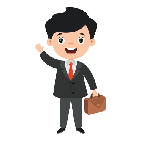 Cartoon Drawing Of A Businessman 5520137 Vector Art at Vecteezy