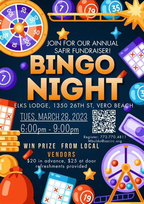 Bingo Night Fundraiser | SAFIR