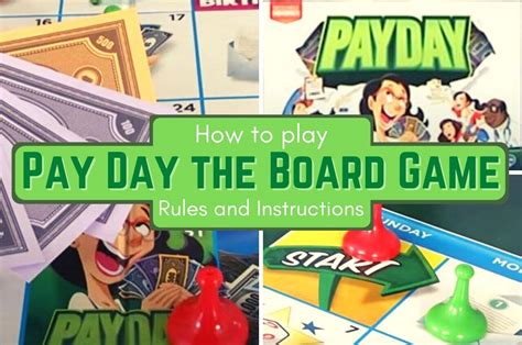 Payday (Pay Day) Game Rules and Basics of How to Play