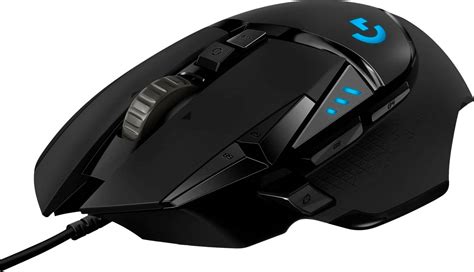 Logitech G502 HERO Wired Optical Gaming Mouse with RGB Lighting Black ...