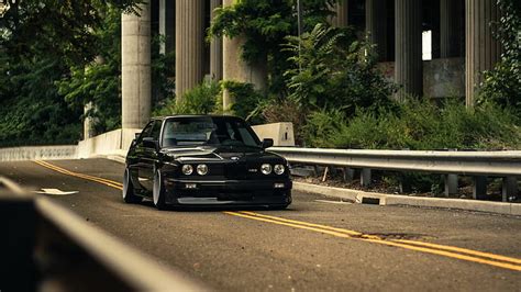 HD wallpaper: BMW E30 M3 Black, coupe | Wallpaper Flare