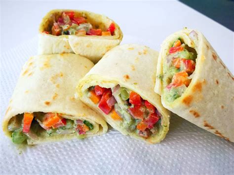 vegetable wrap recipe