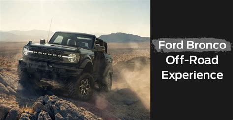 Look At This Ford Bronco Off-Road Experience Coming to the Auto Show ...