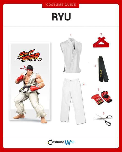 Dress Like Ryu | Street fighter costumes, Video game outfits, Ryu costume