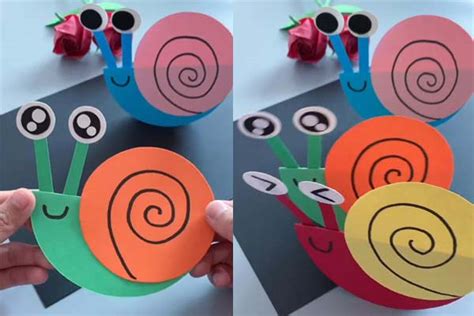 Easy snail craft ideas for kids - DIY ART PINS