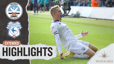 Extended Highlights | Swansea City v Cardiff City | Swansea