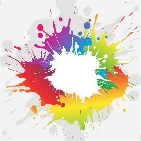 Free Vector | Colorful paint splash background