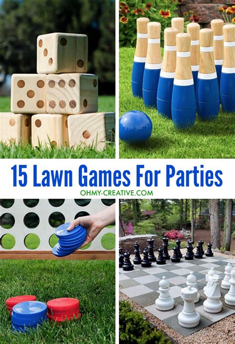 The Best 15 Outdoor Yard Games For Your Next Party - Oh My Creative