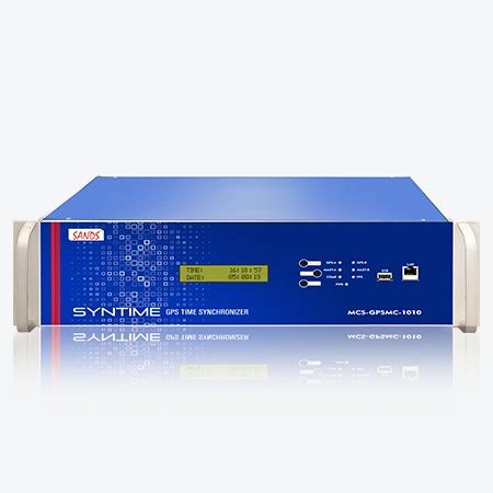 Redundant Master Clock System (MCS-GPSMC-1010) - SANDS