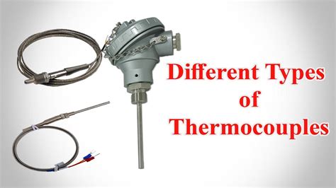 Thermocouple - Types of Thermocouple - Thermocouple Types - YouTube