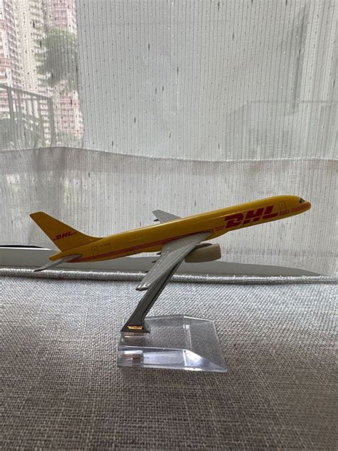 DHL Plane model, Hobbies & Toys, Toys & Games on Carousell