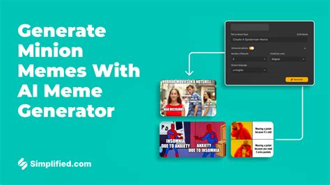 Generate Viral Minion Memes In Seconds
