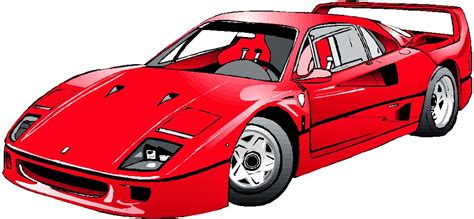 red ferrari clipart - Clip Art Library