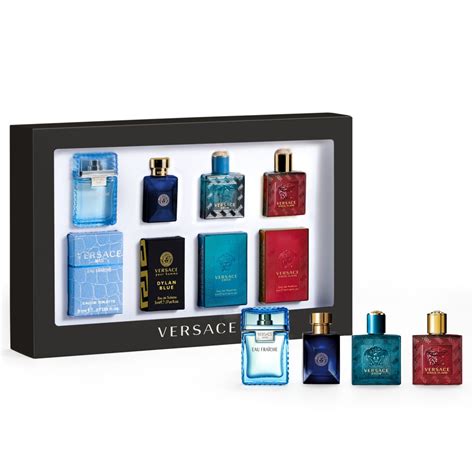 Versace Mens Miniature Fragrance Gift Set | Scentstore