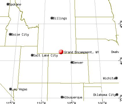 Encampment Wyoming Map - Zip Code Map