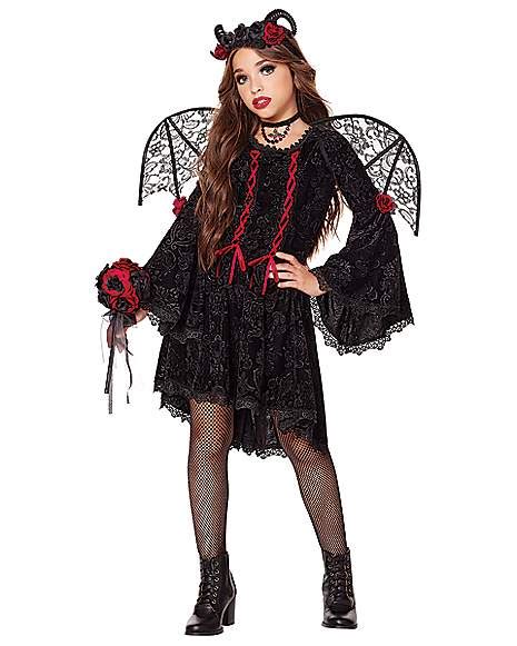 Kids Gothic Devil Costume - Spirithalloween.com