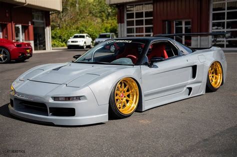 1991 Acura NSX Widebody - Exterior - Custom Metallic Pearl Gray | Voiture