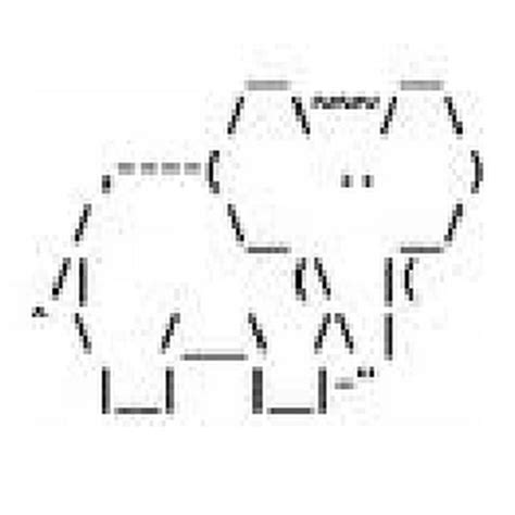 Ascii Elephant - YouTube