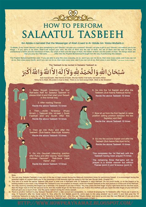 How To Pray Namaz: How To Pray Tasbeeh Namaz