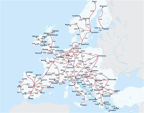 Interrail Train Map Of Europe Train Maps | Images and Photos finder