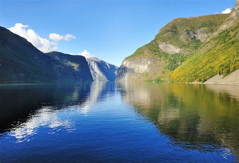 Scenic View of Fjord in Norway Stock Photo - Image of hill, fjords ...