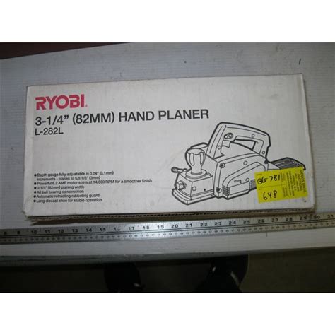 RYOBI 3/4" ELECTRIC HAND PLANER - Dodds Auction