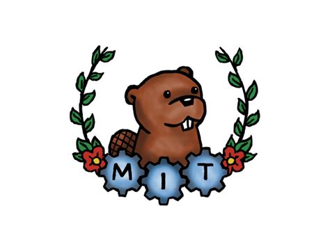 MIT Mascot Temporary Tattoo — Michael Georgeson