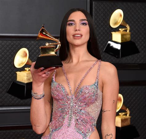 Dua Lipa - Gorgeous in a Sexy Dress at 63rd Annual Grammy Awards in Los ...