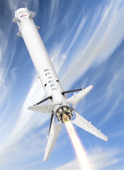 SpaceX Falcon 9 Rocket :: Behance