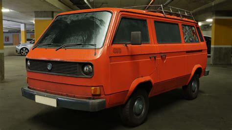 ArtStation - Volkswagen Type 2 (T3) Syncro 4WD