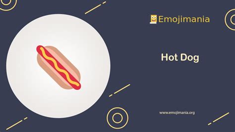 🌭 Meaning | Hot Dog Emoji | Copy and Paste