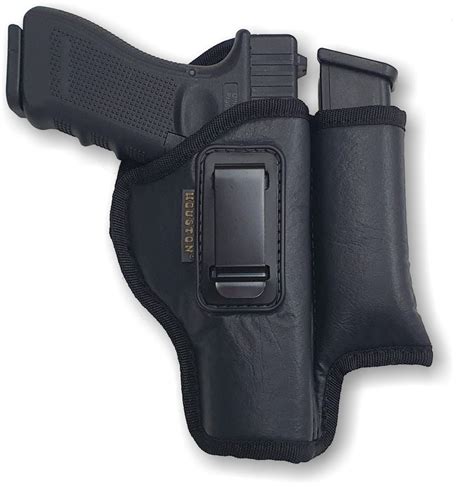 ECO - LEATHER Holster IWB with Mag Holder – Houston Gun Holsters, LLC