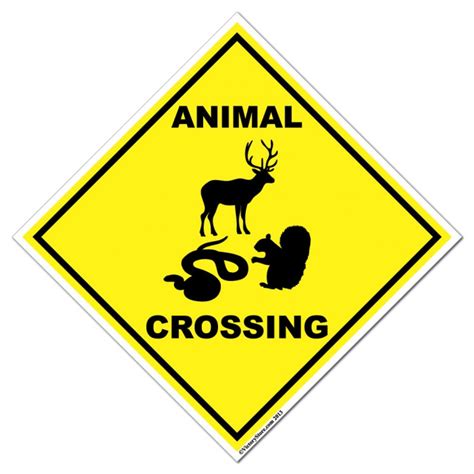 Animal Crossing Road Sign for the Real Life : r/animalcrossingjerk