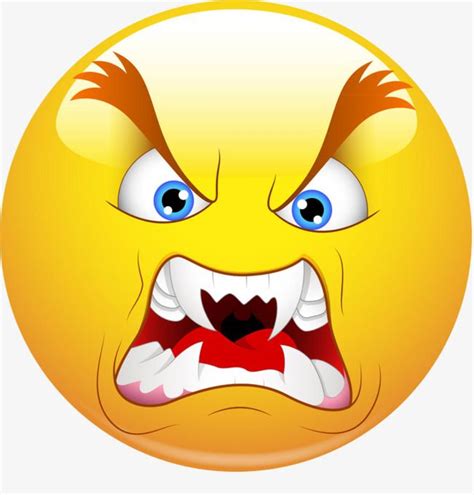 Angry Face PNG Transparent, Angry Face, Angry, Face, Yellow PNG Image ...