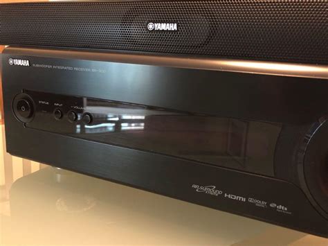 Yamaha SR-300 Receiver with Subwoofer & Soundbar, Audio, Soundbars ...