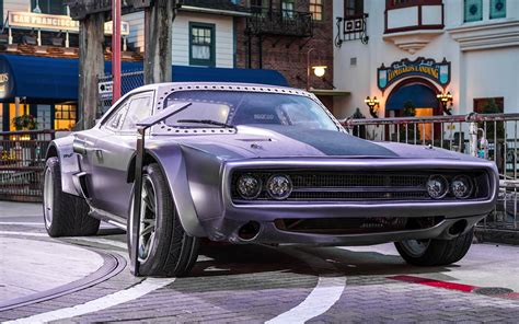 F8 Fast and the Furious Cars On Display At Universal Studios Orlando ...