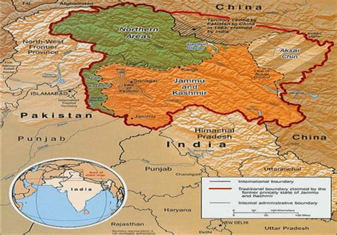 Jammu Kashmir Map