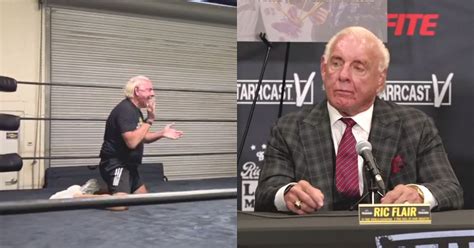 Legendary rival's heartfelt message to Ric Flair ahead of retirement ...