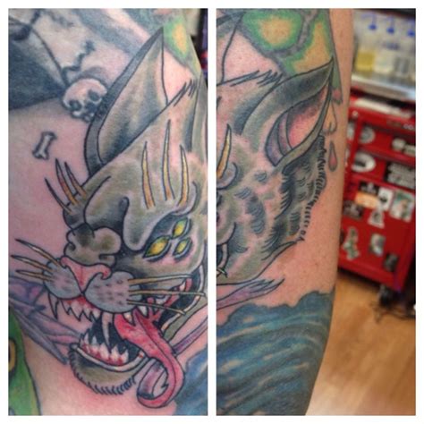 Did this super fun Chupacabra head on one of my friends | Tattoo work ...