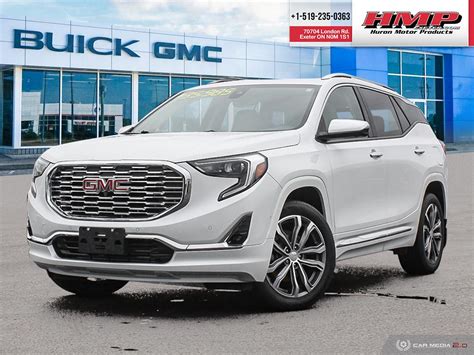 2020-GMC-TERRAIN-DENALI-WHITE - Huron Motor Products