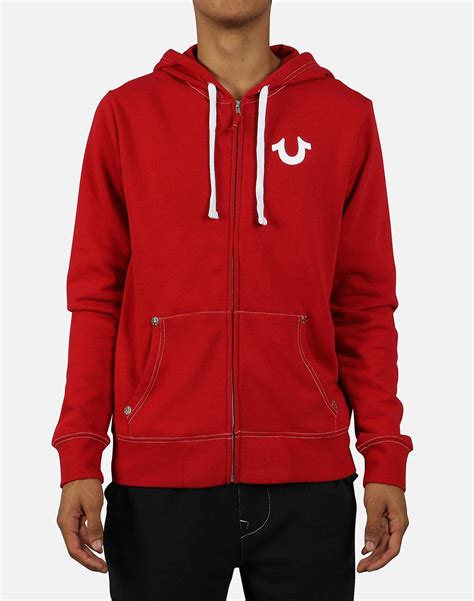 True Religion CLASSIC LOGO ZIP-UP HOODIE – DTLR