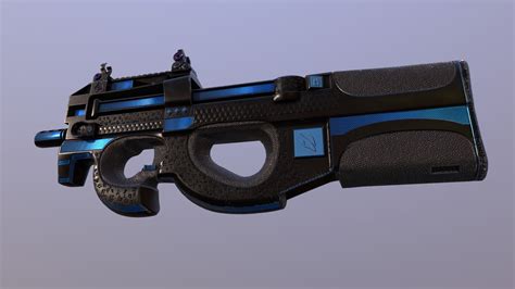 P90 - 3D model by Gildmai [aa2eb78] - Sketchfab