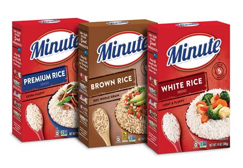 Minute brand rice introduces new packaging